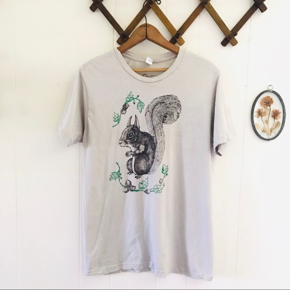 squid fire Other - Squirrel Graphic Tee Shirt